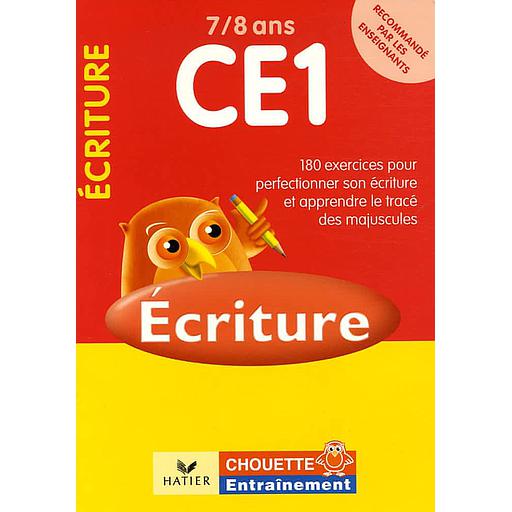Ecriture CE1 7/8 ans  - 181 exercices pour se perfectionner en écriture