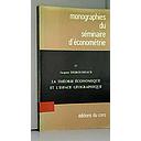La théorie économique et l'espace géographique (Monographies du Séminaire d'économétrie) (French Edition)