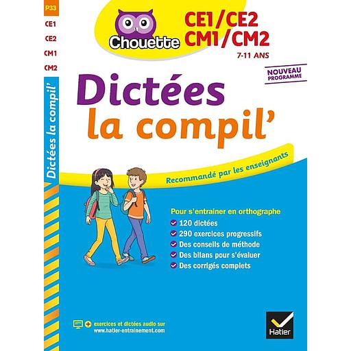 Dictées la compil' CE1/CE2/CM1/CM2