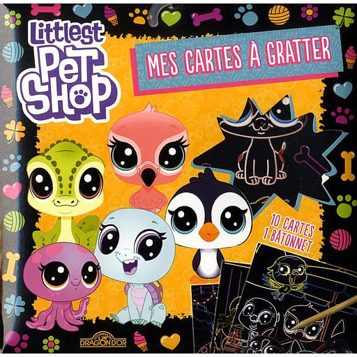 Mes cartes à gratter Littlest Pet Shop  - Jaune