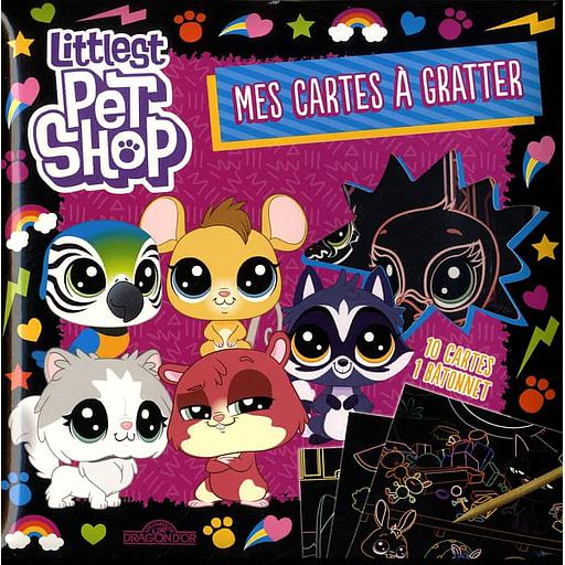 Mes cartes à gratter Littlest Pet Shop + 1 bâtonnet