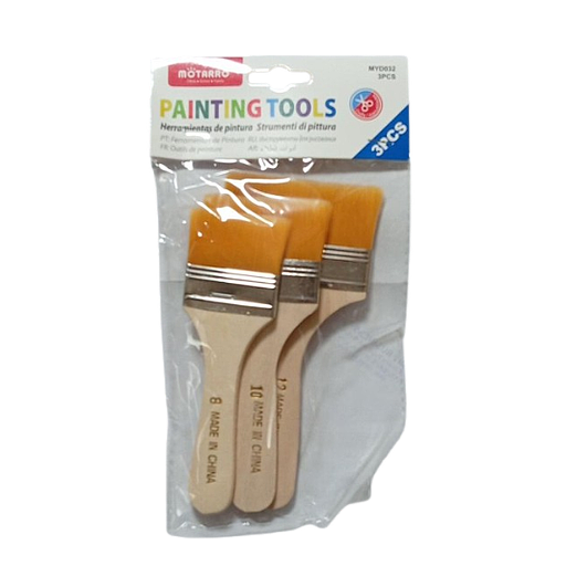 Set De 3 Brosses Plat