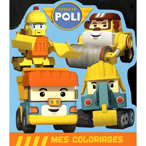 Les engins de chantier  - Mes coloriages