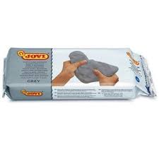 Pâte à modeler Autodurcissante - Gris 500g