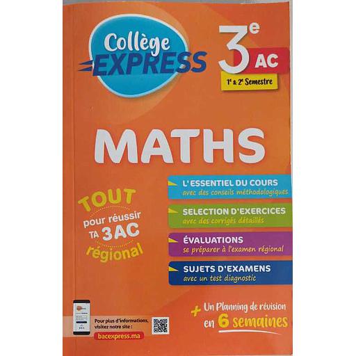Collège Express MATHS 1&amp;2 Semestre 3AC
