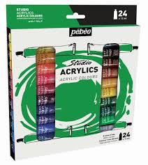 Set de 24 tubes acrylique studio - 12 ml