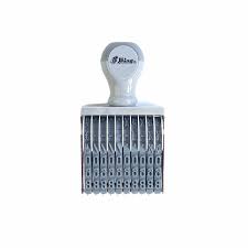 Numerateur Shiny 10 chiffre N-210 7MM