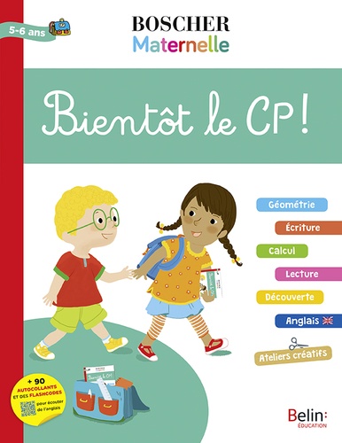Bientôt le CP ! 5-6 ans  - + 90 autocollants et des flashcodes pour écouter de l'anglais