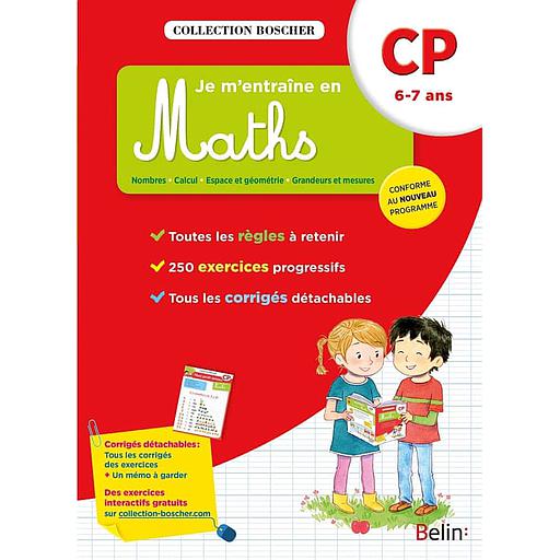 Je m'entraîne en Maths CP  - 6-7 ans