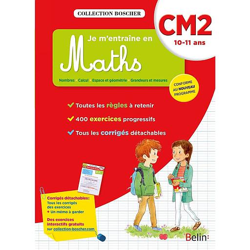 Je m'entraîne en Maths CM2  - 10-11 ANS