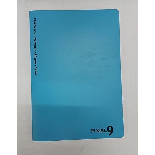 Cahier Piqué 21x29.7 cm 192P 90G Polypro Bleu Ciel Ref:07895