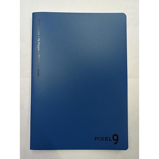 Cahier Piqué 21x29.7 cm 96P 90G Polypro Bleu Ref:588