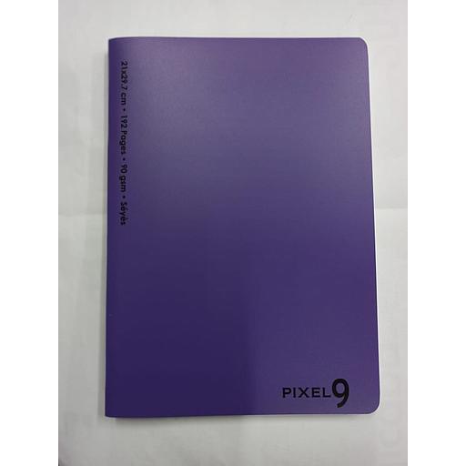 Cahier Piqué 21x29.7 cm 192P 90G Polypro Violet Ref:6599