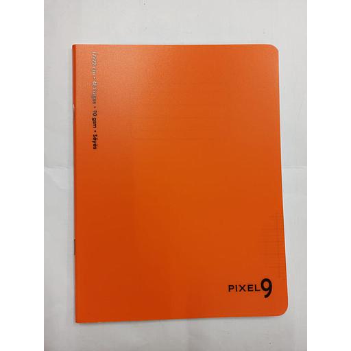 Cahier Piqué 17x22 cm 48P 90G Polypro Orange Ref:6574