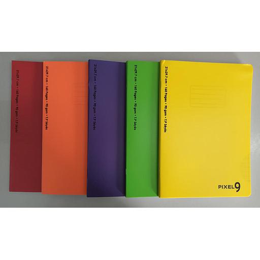 Cahier Piqué TP 21x29.7 cm 160P 90G Polypro Ref:7922