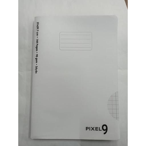 Cahier Piqué 21x29.7 cm 192P 90G Polypro Transparent