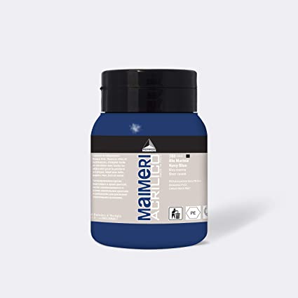 Peinture Acrylique 500m Bleu Cobalt