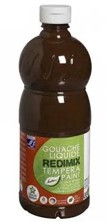 Gouache 1L Marron