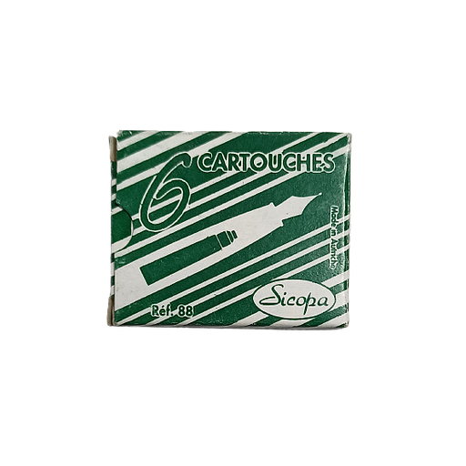Cartouche d'encre Vert - Etui de 6