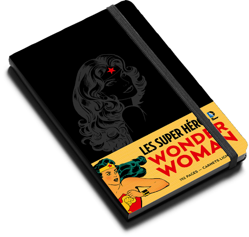 Carnet Wonder Woman - Les Super-Héros