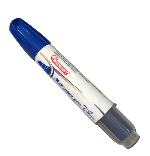 Marqueur rechargeable effaçable Bleu - Ref M68B