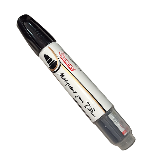 Marqueur rechargeable effaçable Noir - Ref M68N