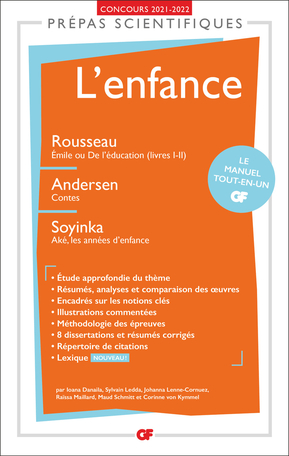 Prépas scientifiques 2021-2022 : Analyse - L'enfance