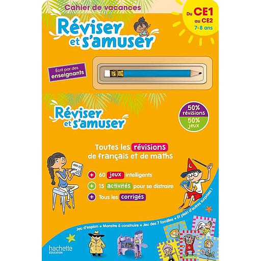 Réviser et s'amuser du CE1 au CE2  - Avec 1 crayon-gomme