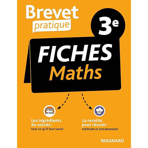 Brevet Pratique Fiches Maths 3e