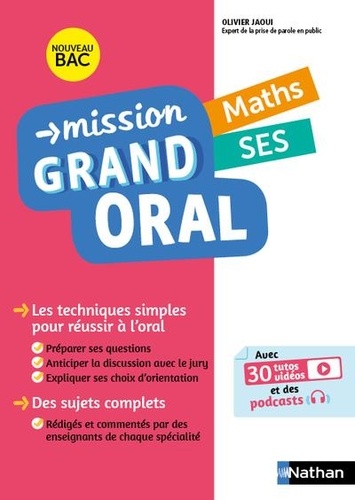 Mission grand oral - Maths, SES Tle