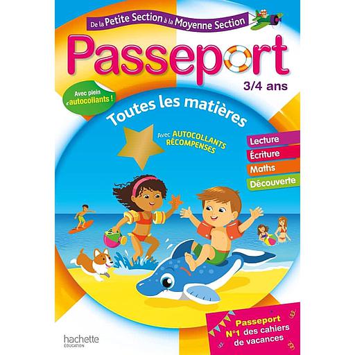 Passeport Toutes les matères de la Petite Section à la Moyenne Section