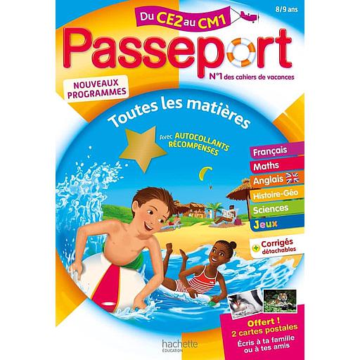 Passeport Toutes les matières du CE2 au CM1