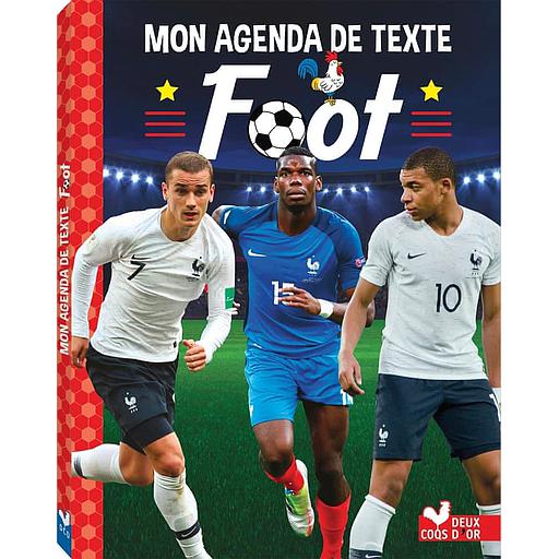 Mon agenda de texte Foot