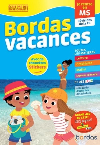 Bordas vacances - je rentre en Moyenne Section