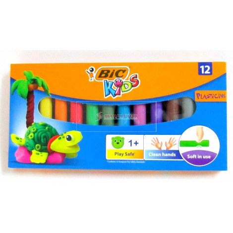 Pate à Modeler de 12 BIC KIDS