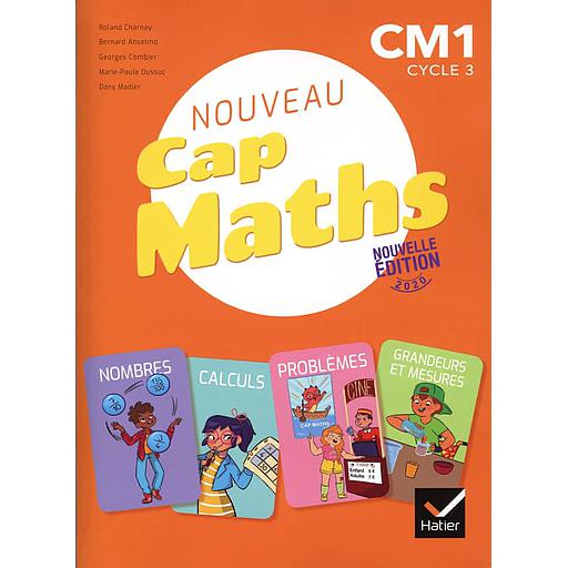 Cap Maths CM1 - 2020 - Manuel + Cahier de Géométrie + Le dico-maths