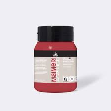 Peinture Acrylique Maimeri 500ML Rouge Primaire