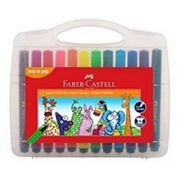 Pochette de 12 Feutres Jumbo Fibre-Tip