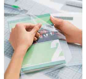 Pochette de 10 Protèges Livres Adhésif 50x36cm