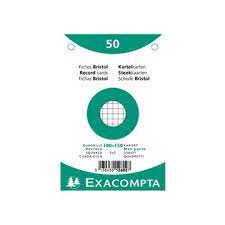 Fiche Bristol Perforée 5*5 105*148