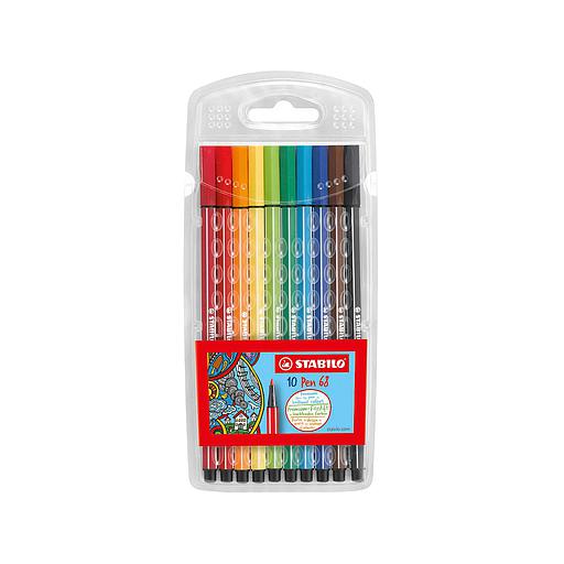 Pochette de 10 Feutres Stabilo