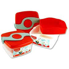 Boite Gouter Picnik Origins Medium Rouge