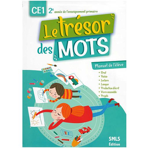 Le trésor des mots CE1 Manuel de l'élève - NE 2022