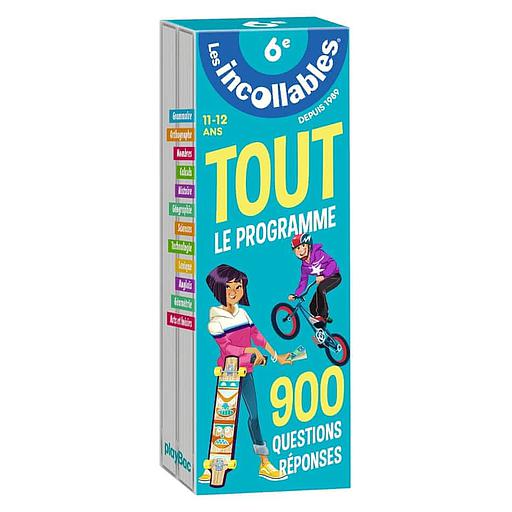 Tout le programme 6e  - 900 questions réponses