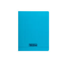 Cahier Pique Séyès Polypro Bleu 192P 90g Rèf 18342