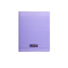Cahier Pique Séyès  Polypro Violet 192P 90G 17x22 Rèf 18347