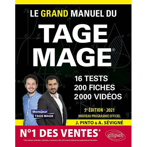 Le grand manuel du TAGE MAGE - 2021