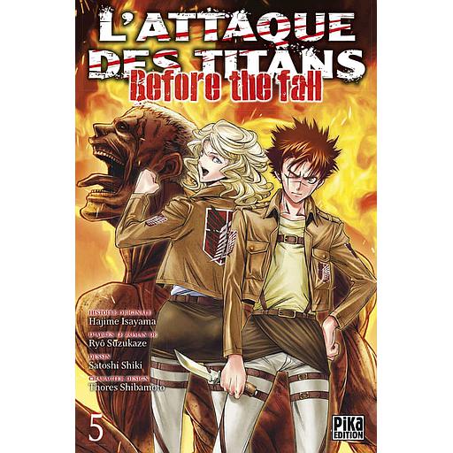 L'attaque des titans - Before the fall Tome 5