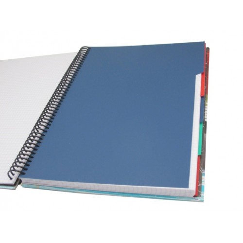 Registre avec Spiral 5*5 336 Pages 70G 7 Sujuts