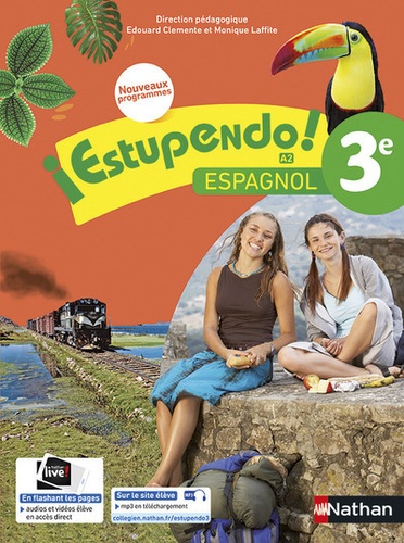Espagnol 3e A2 Estupendo!  - Livre de l'élève
